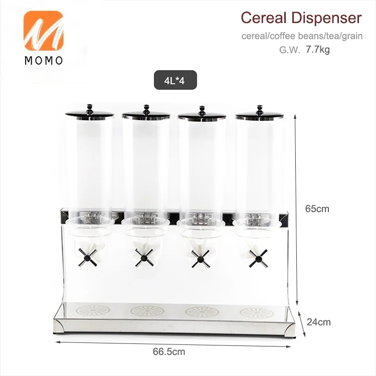 Thân Thiện Với Môi Trường Không Gỉ Số Lượng Lớn Thực Phẩm Khô Ngũ Cốc Đựng Dành Cho Siêu Thị
