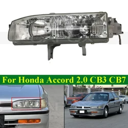CAPQX Front Bumper Head Light Head Lamp For Honda Accord 2.0 CB3 CB7 1990-1993 Headlamp Headlight Front Light