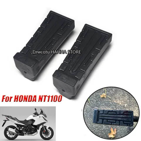 Для HONDA NT1100 NT 1100: Резиновые накладки на кронштейны подножек, накладки на педали, накладки на задние подножки пассажира, подножки, опоры для ног