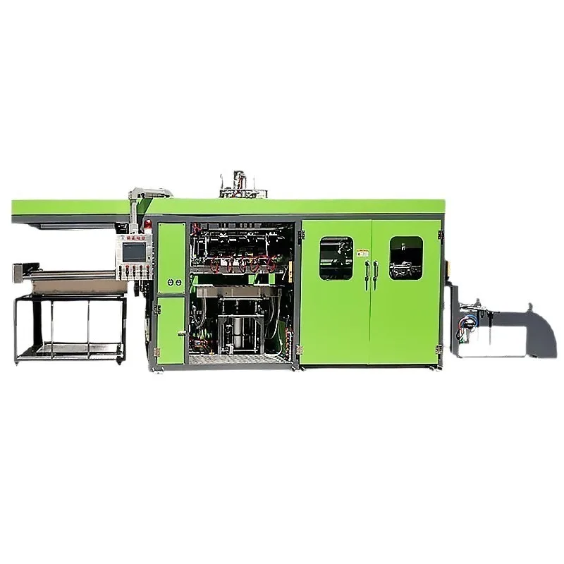 Blister tray forming disposable lunch box making machine all-in-one machine