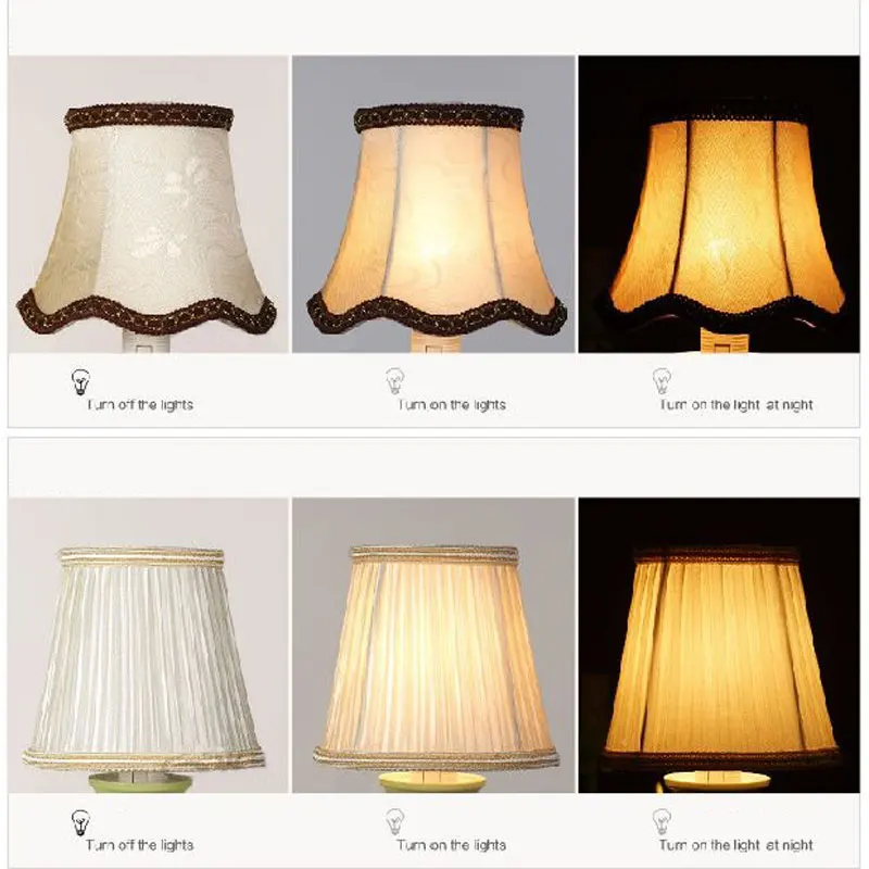 Luxury Retro LampshadePointed Bubble Lampshade Decor Lamp Shade Ceiling Pendant Light Table Lamp Hotel Home Decor Lampshade