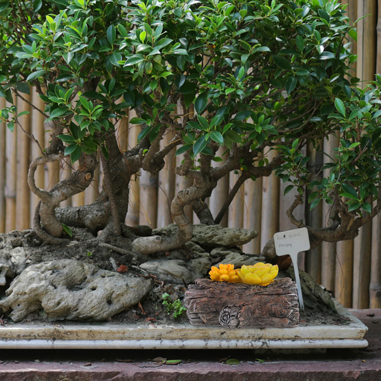 Artificial Tree Stump Key Hider Resin Sturdy Hidden Key Storage Box Outdoor Garden Yard Safe Concealment Artificial Tree Stump