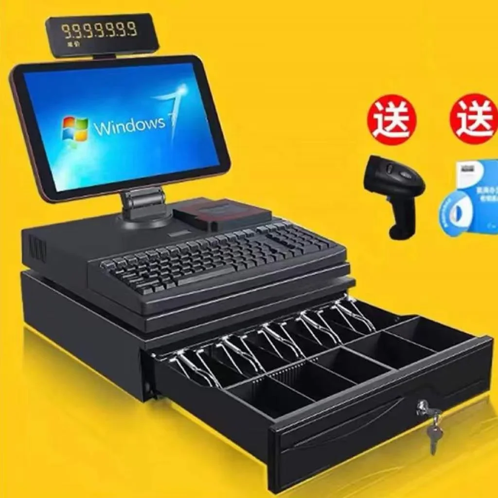 Good reputation at home and abroad user friendly design cash register