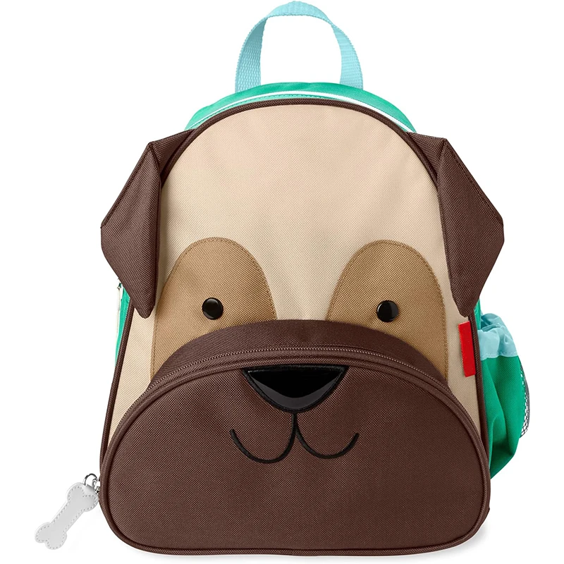 Cute Children's Backpacks Pug Dog Kindergarten Schoolbag Crocodile Koala Girl Boy Backpack Student Bags Kids Gift