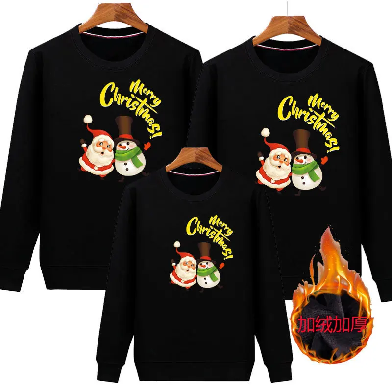 Couple Christmas Sweaters Cute New Cotton Pajamas Tree Print Ugly Family Outfit Long Sleeve Men Women Baby Clothes