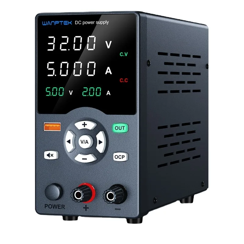 

GC305H Регулируемый источник питания постоянного тока, лабораторный источник питания, источник питания для верстака, гальваника, зарядка аккумулятора