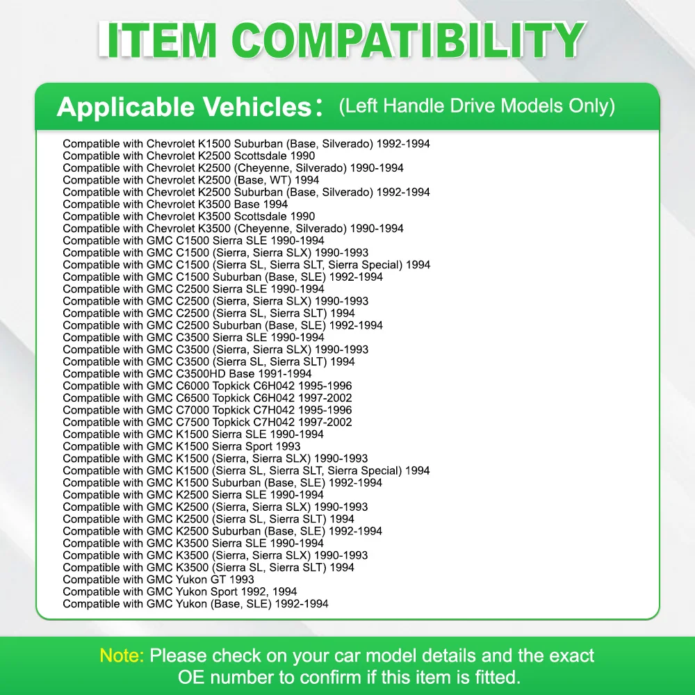 D1559B لجي إم سي C1500 سييرا SLE 1990-1994 لسيارة شيفروليه بليزر شيان 1992-1993 مفتاح التحكم في المصباح 77199157 #6
