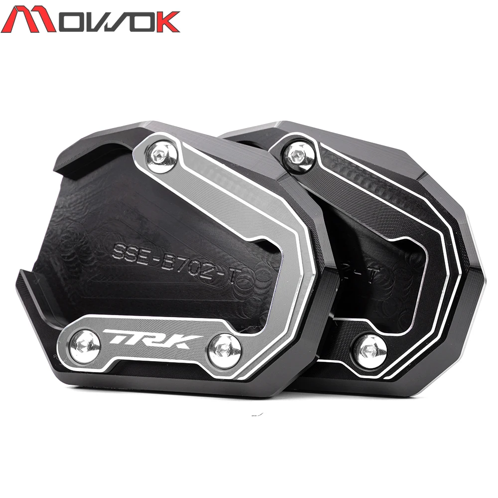 TRK-almohadilla de soporte lateral para motocicleta, accesorio para Benelli TRK702 TRK702X 702 2022, CNC, 2023/702X