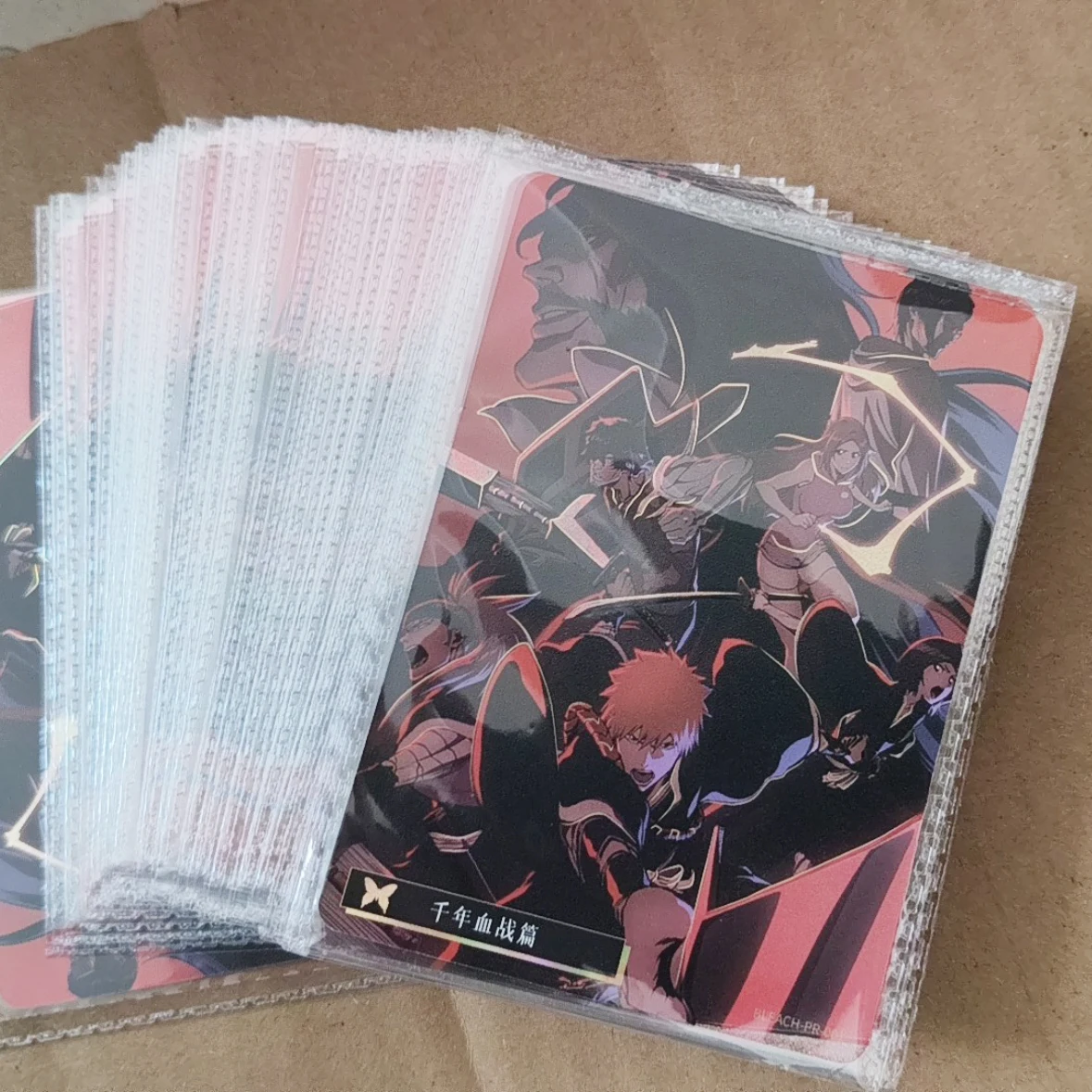 

KAYOU Original Bleach Cards PR Thousand-Year Blood War Guardian Death Kurosaki Ichigo Anime Game Collection Card Toy Boy Gift