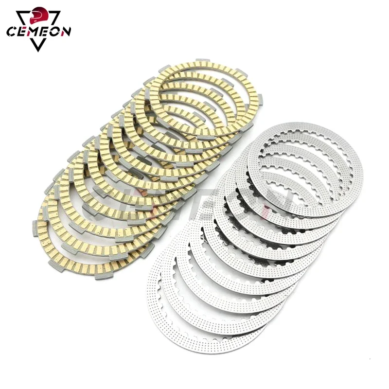 

For Honda VFR400 NC24 NC30 RVF400 NC35 VFR RVF 400 Motorcycle Engine Parts Clutch Disc Steel Plate Friction Pad Kit