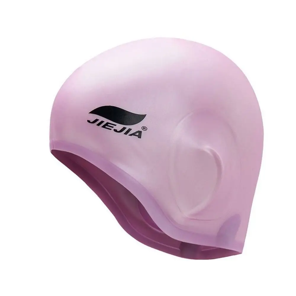 Attrezzatura Cuffie da bagno Piscina impermeabile Cuffia da piscina Cappello da sub ad alta elasticità Proteggi le orecchie Cappello da nuoto Cuffia da nuoto in silicone