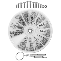 Screwdriver Included Durable Material Glasses Repair Kit Tool Box Eyeglass Parts Precision Screwdriver Set Accessories For