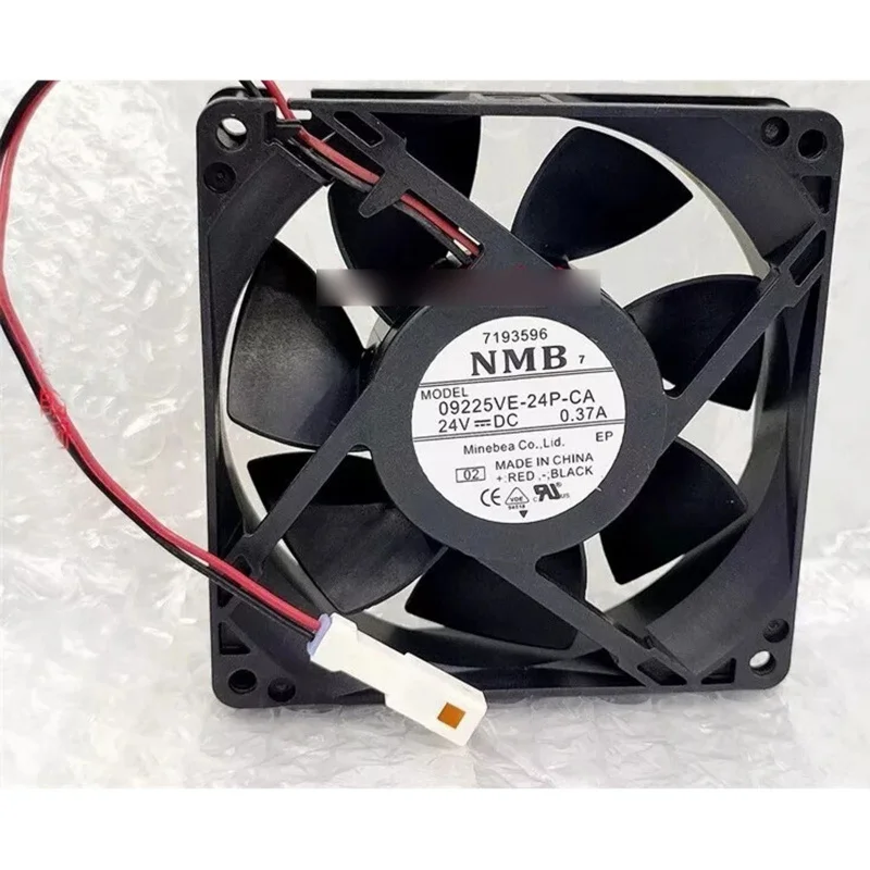 

Новый вентилятор охлаждения NMB 09225VE-24P-CA DC24V 0.37A, 2-проводной # QW