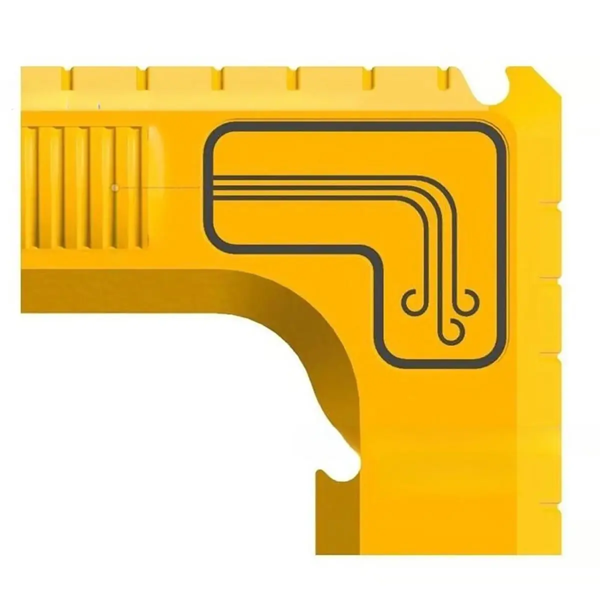 AB09 Model 7485 Table Saw Dust Extraction Adapter - 2.5 Inch Connector with Easy Slide-on Fit and Bag Hook