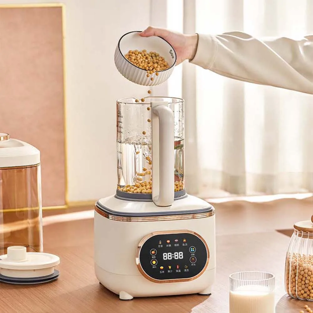 가정용 지능형 블렌더 자동 가열 두유 제조기 푸드 믹서 분쇄기 착즙기