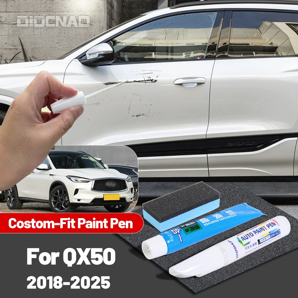 

For Infiniti QX50 MK2 2018-2025 2019 2020 2021 2022 2023 Car Touch Up Paint Pen Scratch Repair Scratch Remover Paint Care