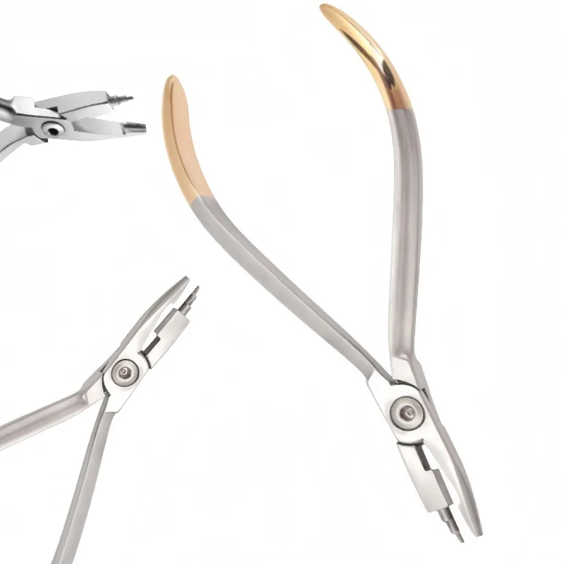 1Pcs Dental Orthodontic Loop Bending Pliers - Tweezer & Omega Loop Forming Tool for Arch Wire Bending, Dental Instruments
