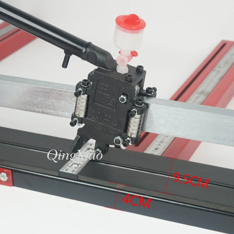 All Steel Manual Tile Cutter Push Knife 1600 1800MM Infrared Guide Floor Tile Cutting Construction Tool