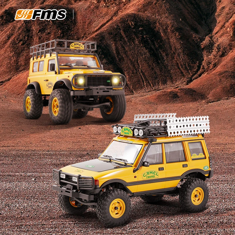 FMS RC Car FCX24M 1/24 RC Climbing Car telecomando fuoristrada 4WD Drive modello elettrico giocattolo adulto telecomando auto