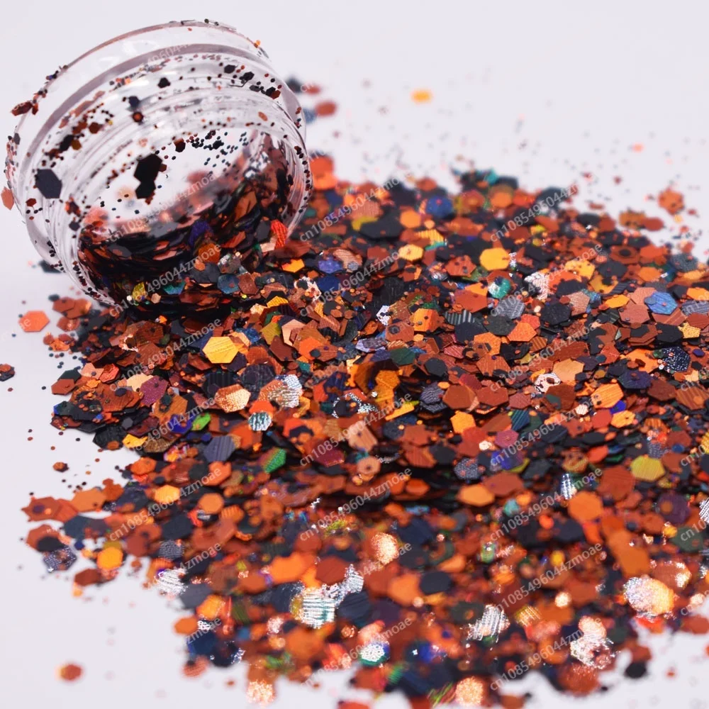 Halloween hot sale glitter holographic chunky mixes glitters for decoration