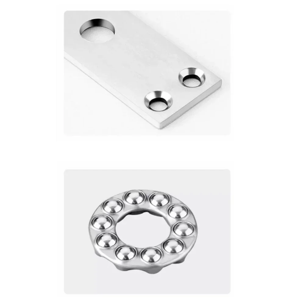 

Wooden Door Hardware As Shown 360 Degree Hinges Flexible Compatibility Full Rotation Mechanism Noise Reduction Design