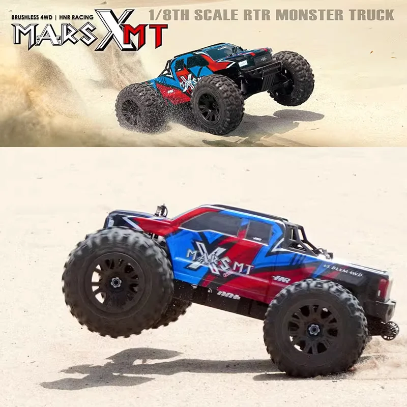 

HNR H9902 Remote Control Electric Model Car 1/8 Four-Wheel Drive Off-Road Vehicle Brushless X Mars Mt Remote Control Car Toy
