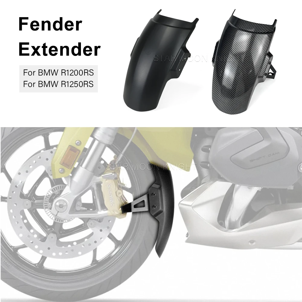 

Front Fender Extensions For BMW R1200RS R 1200RS R1250RS R 1250RS 2019- Fender Extender Mudguard Accessories