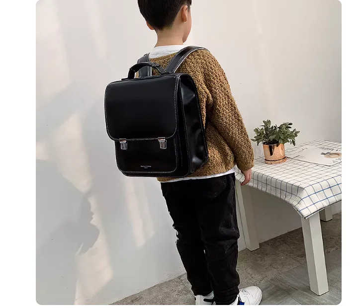 Children PU Japan school Bag students backpack bag  for girls Japan School Backpack for boys kids Orthopedic backpack book bags