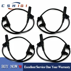 4PCS Front/Rear Left Right ABS Wheel Speed Sensor for BMW X5 E70 F15 F85 & BMW X6 E71 E72 F16 F86 NEW 34526771776 34526771777