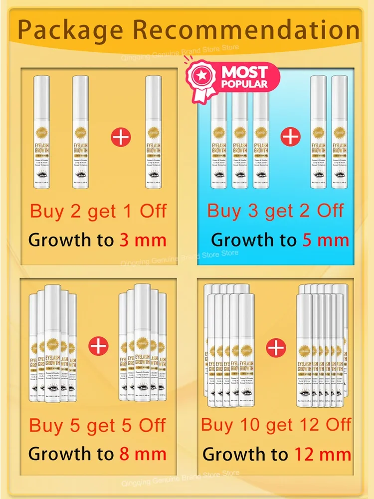 Sueros para el crecimiento de pestañas, mejora la ceja, levantamiento de pestañas, alargamiento rápido