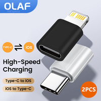 USB C to Lightning Adapter IOS Fast Charging Lightning Male to Type C Female Converter For iPhone 14 13 12 Data Transfer Adapter