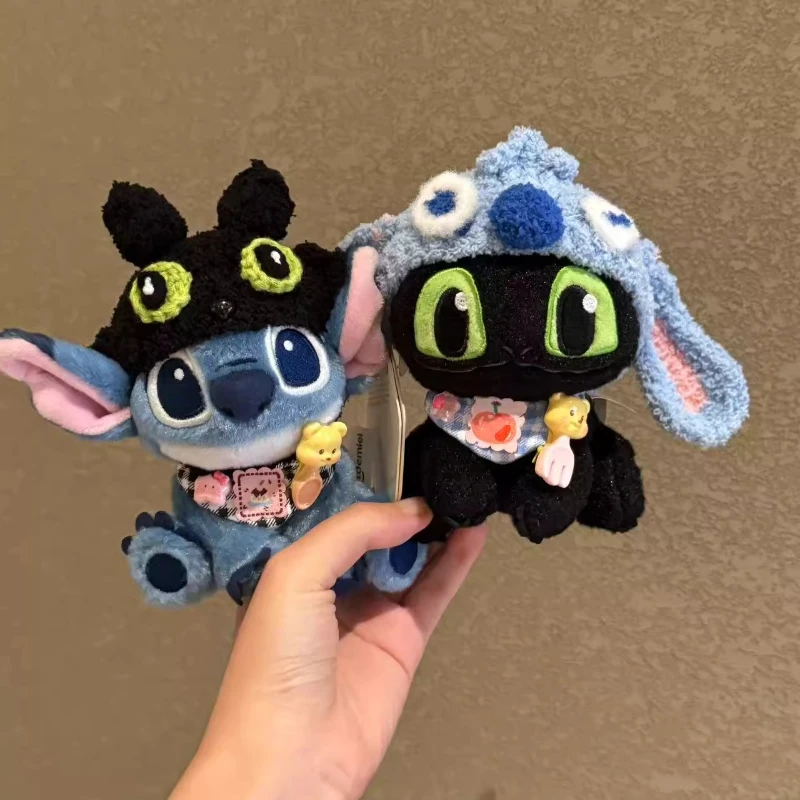 

Disney Genuine Stitch Bag Plush Creative Gift of Doll Keychain Backpack Decorative Bag Keychain Advanced Girl Halloween Toys