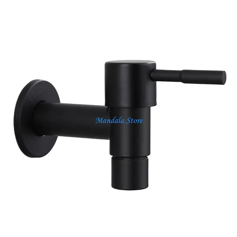 U2JC 1/2 Bathroom Sink Faucets Washing Machine Mop Pool in-Wall Faucet Durable