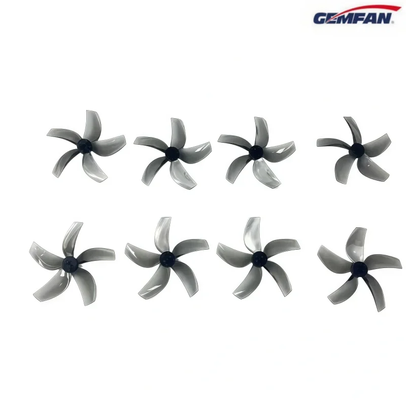 8 peças/4 pares gemfan d63 canalizado 63mm 2.5 polegadas hélice de 3 lâminas para rc fpv corrida freestyle palito de dente cinewhoop duto drones
