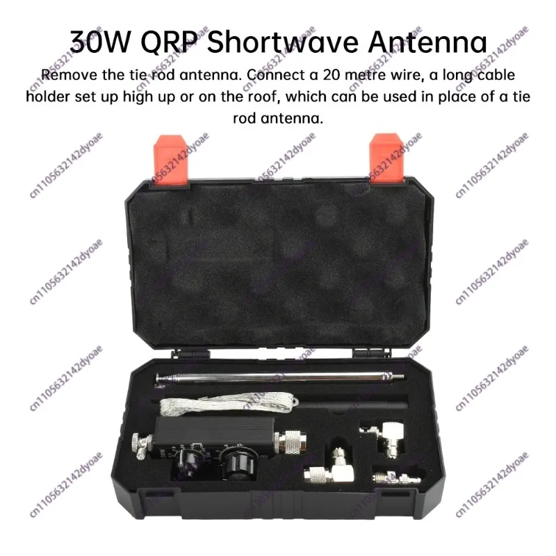

Миниатюрная QRP-антенна для коротких волн 30 Вт, 3.5~30 МГц/50~54 МГц/76~108 МГц/117~136 МГц/136~174 МГц/400~470 МГц, дропшиппинг