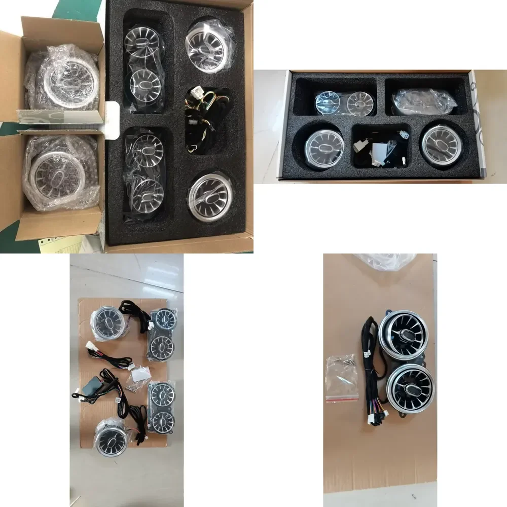 

Car Atmosphere Light Turbo Air Vent Outlet Interior Car Ambient Light Kit for W222 64 Colors