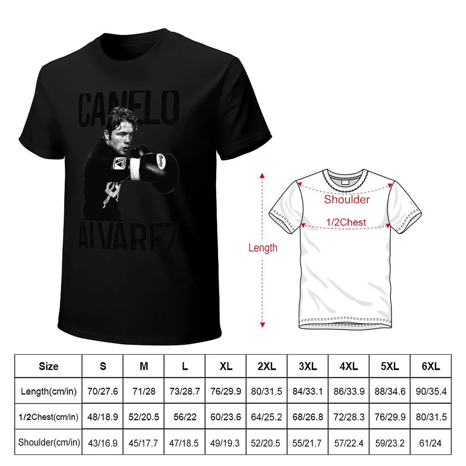 Canelo T-Shirt Casual Breathable Short Sleeve Top