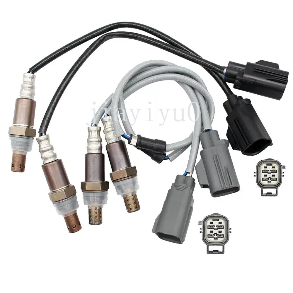 

4pcs Oxygen O2 Sensor Upper+Lower For 2006 for Land Rover for Range Rover Sport 4.4L V8