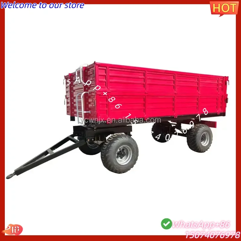 2026 Transport Specific Dump Trailer Single/dual Axle Hydraulic Dump Trailer