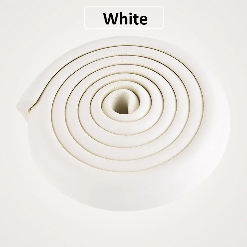 

2M Children Desk Soft Foam Sponge Safety Anticollision Strip Table Guard Strip Desk Corner Protector Edge Protection