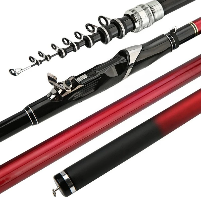 

Carbon ultra-light and super hard rock fishing rod, hand sea fishing rod fishing gear