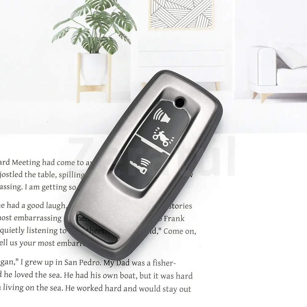 Motorcycle Car Key Case Cover Keyless Shell Fob Keychain Protector For Honda Adv 350 PCX 125 PCX160 AV 350 SH350i VISION 110
