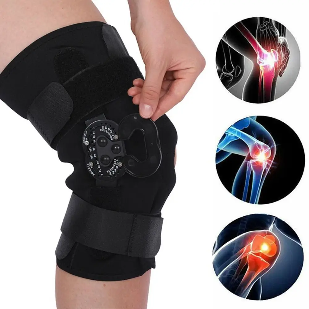 Support Belt Knee Brace Orthopedic Post Open Support Patella Adjustable Knee Stabilizer Pad Orthosis Splint Wrap Guard Knee Pads