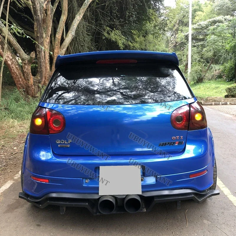 Für VW Golf 5 MK5 GTI R32 Osir Style Custom Parts Trunk Lip Spoiler HighKick Heckflügel Body Kits Factory Outlet 04-09