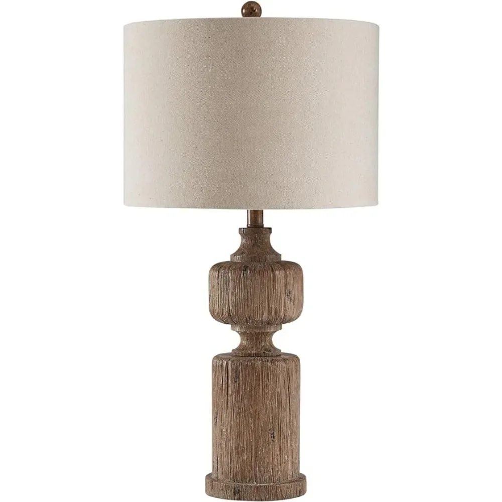 

Design by Ashley Madelief 28.75" Faux Wood Resin Table Lamp, Brown