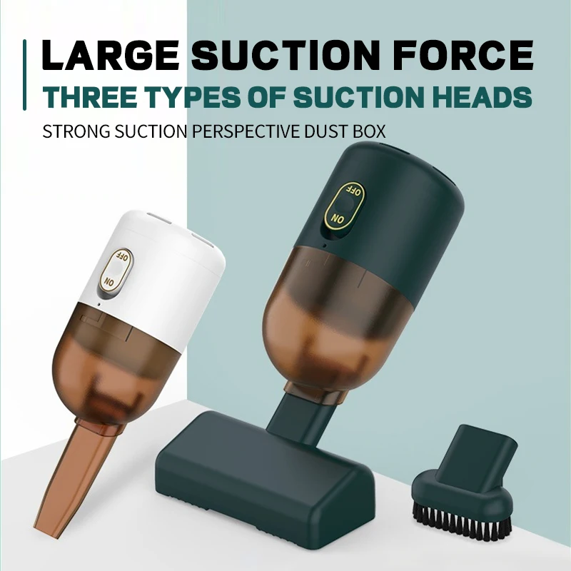 Vacuum Cleaner Mini Home Wireless Cleaner Student Stationery Gift Home Portable Rechargeable Desktop Cleaner