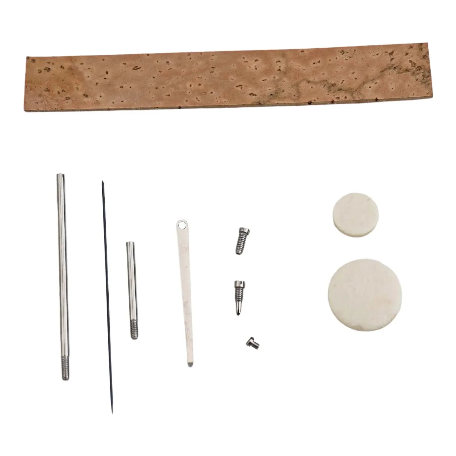 

Инструменты для обслуживания кларнета, коричнево-серебристый ремонтный набор для кларнета, высококачественный металлический комплект для частого использования, обеспечивающий правильное натяжение и чувствительность.