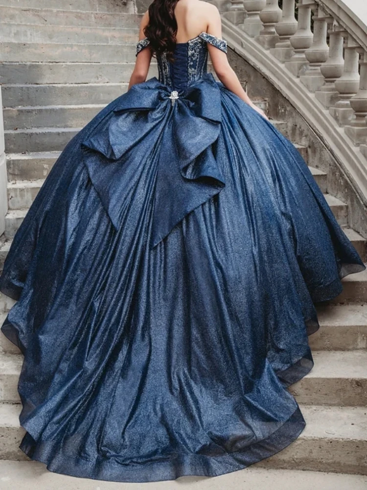 blue camo prom dresses Cinderella Divine -CD795 Embellished Fitted Crystal Prom Dress