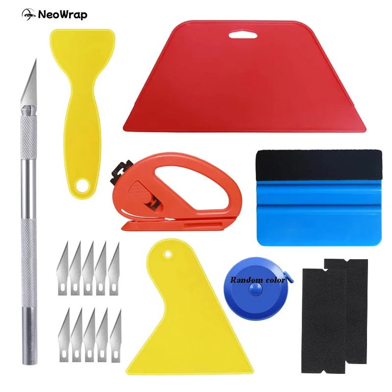 Car Wrap Vinyl Window Tint Glass Film Squeegee Scraper Wallpaper Smoothing Tool for Applying Peel Stick Contact Paper Vinyl Film