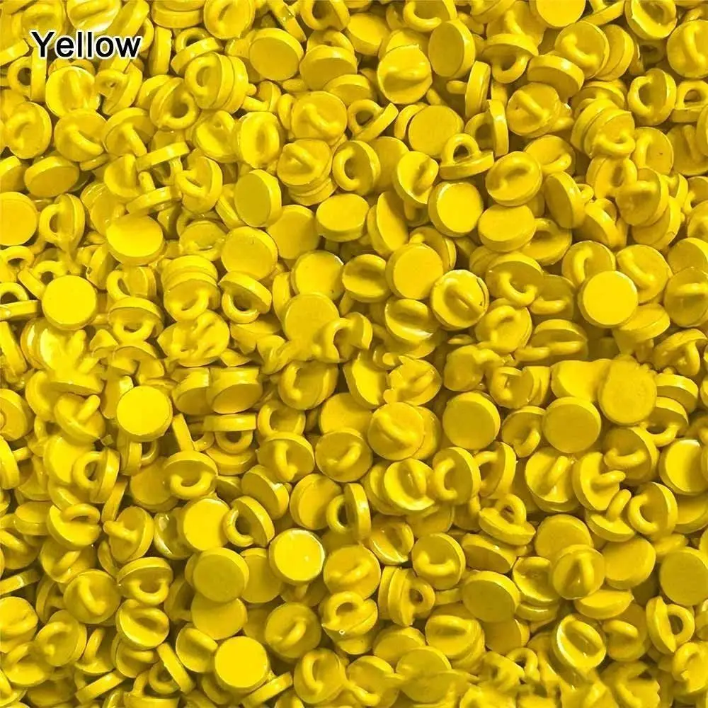20pcs New 6mm Round Head Buttons Mini Handmade Coat Buckle Metal DIY Buckles Accessories DIY Clothes Accessories